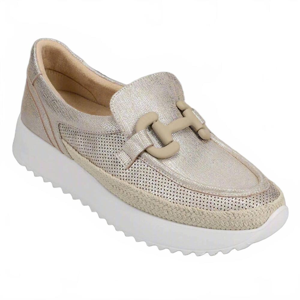 NEW VANELI women's quenta platform loafer in beige